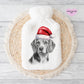Beagle Gift, Personalised Hot Water Bottle, Dog Xmas Gift, Xmas Gift For Dog Lover