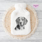 Great Dane Gift, Personalised Hot Water Bottle, Dog Xmas Gift, Xmas Gift For Dog Lover