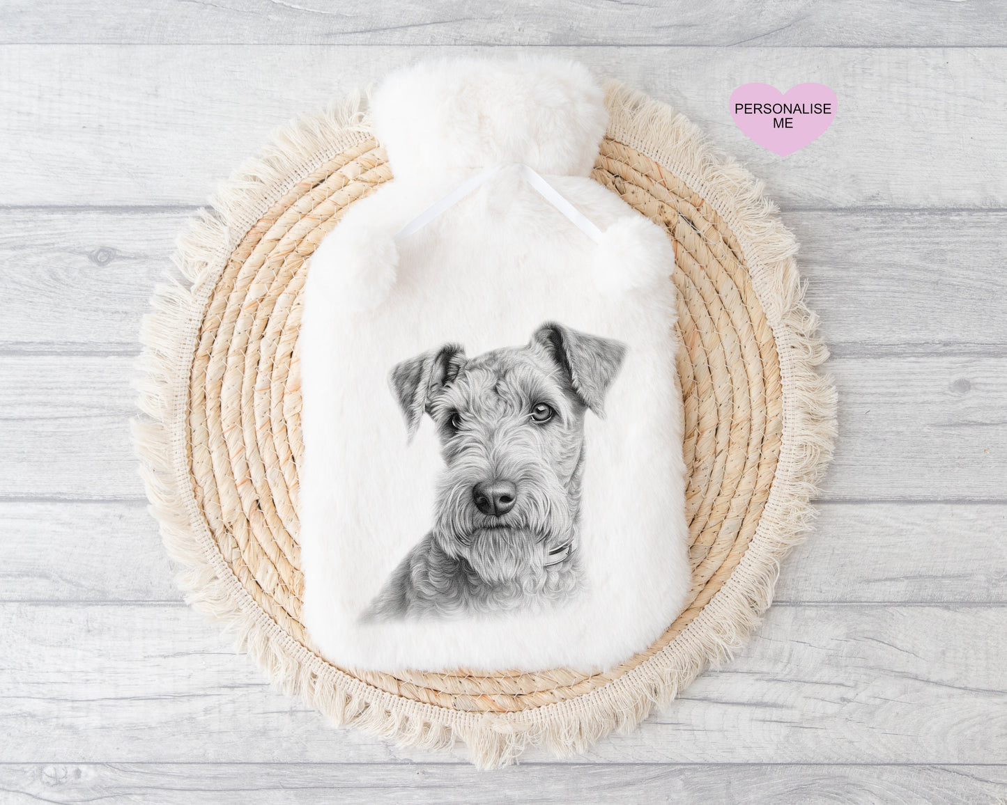 Great Dane Gift, Personalised Hot Water Bottle, Dog Xmas Gift, Xmas Gift For Dog Lover