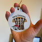 Football Bauble, Personalised Football Christmas Bauble For Kids, Football Shirt Christmas Tree Decoration