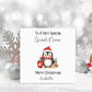 Penguin Christmas Card, Great Granddaughter Christmas Card, Christmas Card For Goddaughter, Personalised Christmas Card