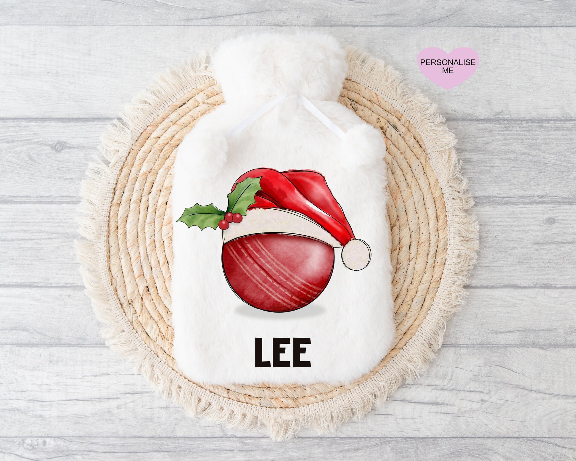 Golf Gift, Personalised Hot Water Bottle, Xmas Gift For Grandson, Xmas Gift For Granddaughter, Xmas Gift For Him, Xmas Gift For Her