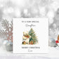 Polar Bear Christmas Card, Granddaughter Christmas Card, Christmas Card For Goddaughter, Personalised Christmas Card