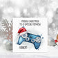 Gamer Christmas Card, Personalised Christmas Card, Christmas Card For Son, Controller Xmas Card, Xmas Card For Teens