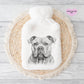 XL Bully Gift, Personalised Hot Water Bottle, Dog Xmas Gift, Xmas Gift For Dog Lover