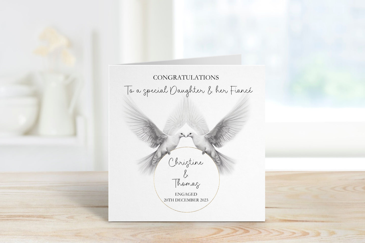 Engagement Card Son, Personalised Engagement Card For Granddaughter Engagement Card For Son, Engagement Card For Daughter, Great Grandson