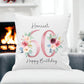 70th Birthday Gift, Milestone Birthday Gift, Cushion Gift, Any Age Special Birthday Gift, 50th, 60th, 70th, 80th, 90th, 100th