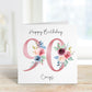 Birthday Card, Personalised 50th Birthday Card For , 40th, 50th, 60th, 70th, 80th, 90th, 100th Special Birthday