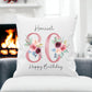 50th Birthday Gift, Milestone Birthday Gift, Cushion Gift, Any Age Special Birthday Gift, 50th, 60th, 70th, 80th, 90th, 100th