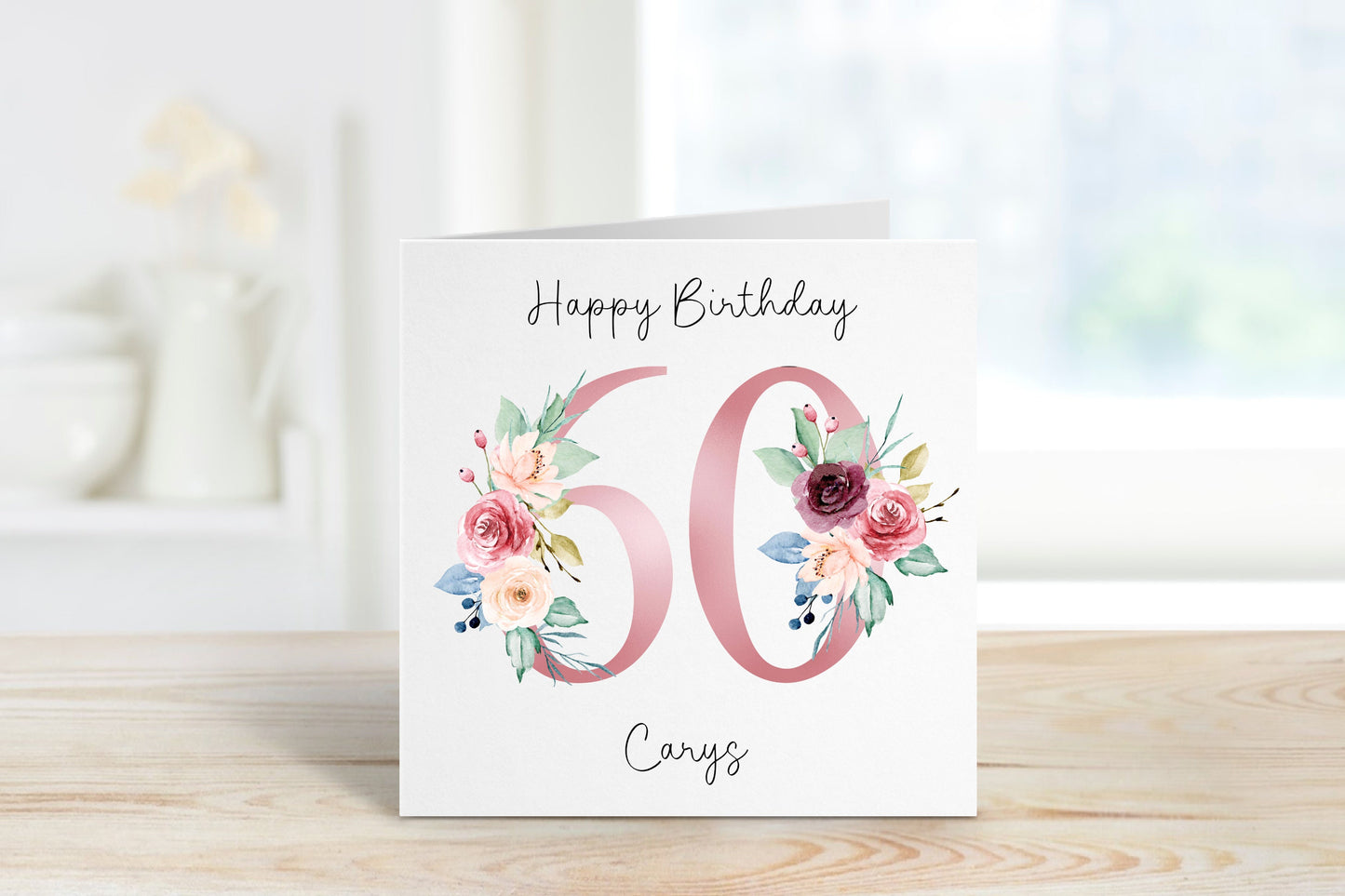 Birthday Card, Personalised 90th Birthday Card For , 40th, 50th, 60th, 70th, 80th, 90th, 100th Special Birthday