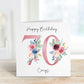 Birthday Card, Personalised 90th Birthday Card For , 40th, 50th, 60th, 70th, 80th, 90th, 100th Special Birthday