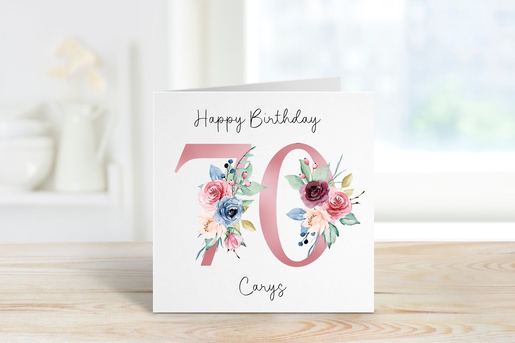 Birthday Card, Personalised 90th Birthday Card For , 40th, 50th, 60th, 70th, 80th, 90th, 100th Special Birthday