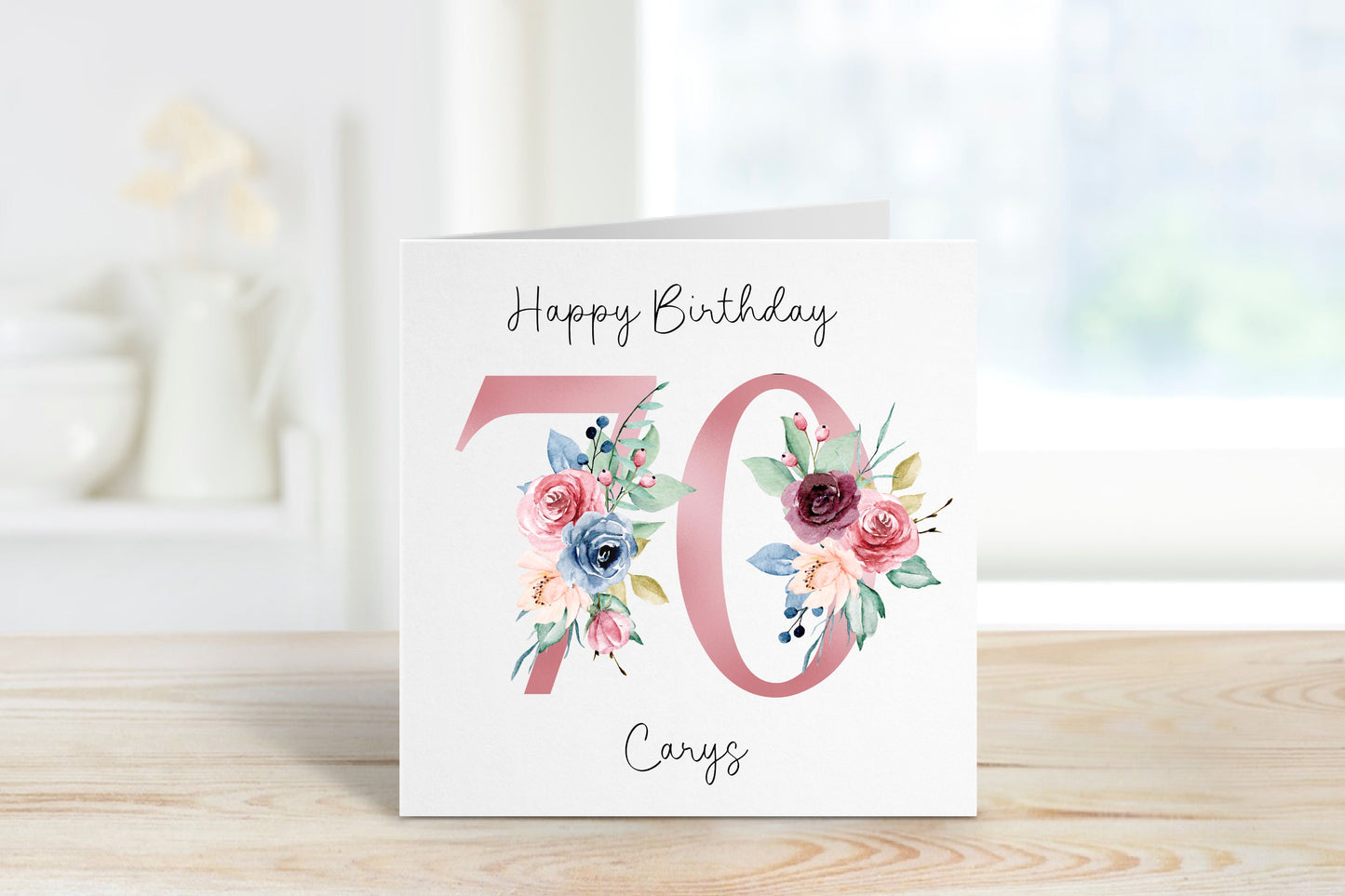 Birthday Card, Personalised 50th Birthday Card For , 40th, 50th, 60th, 70th, 80th, 90th, 100th Special Birthday