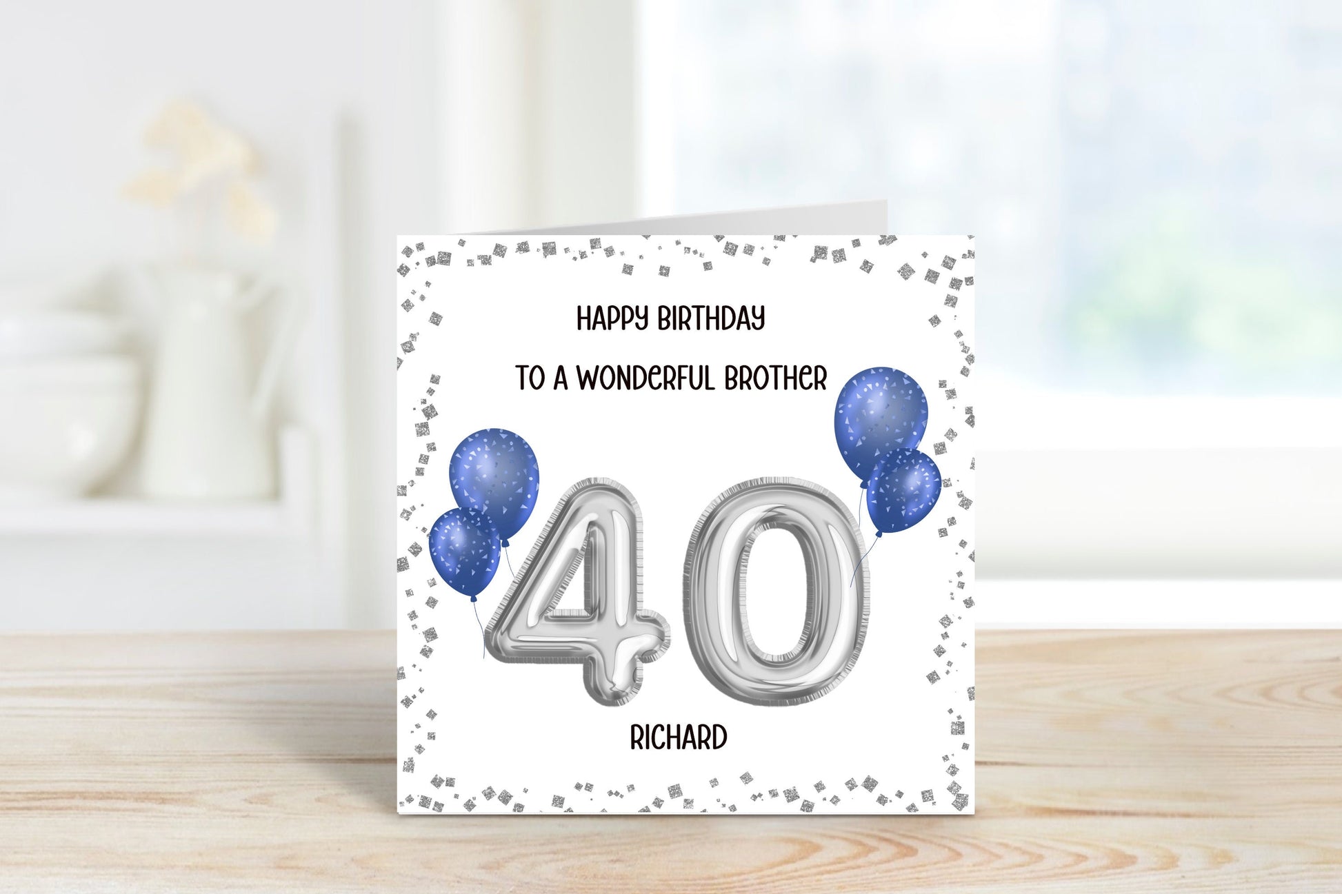 40th Birthday Card, Personalised Son In Law Birthday Card, Personalised Birthday Card For Him, Great Nephew Birthday Card