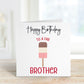 Have A Fab Birthday Card, Personalised Card For Sister Birthday Card For Uncle, Step Dad, Cousin, Sister, Any Age Birthday Card, 40, 50