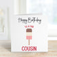 Have A Fab Birthday Card, Personalised Card For Sister Birthday Card For Uncle, Step Dad, Cousin, Sister, Any Age Birthday Card, 40, 50