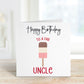 Have A Fab Birthday Card, Personalised Card For Sister Birthday Card For Uncle, Step Dad, Cousin, Sister, Any Age Birthday Card, 40, 50