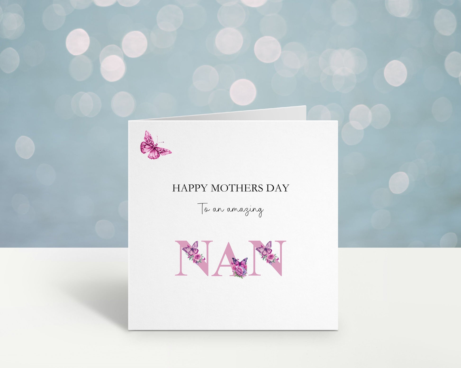 Mothers Day Card For Nanna, Step mum Gifts, Mum Mother's Day, Grandma, Great Gran, Great Granny, Nana, Nanny, Nan, Nannie