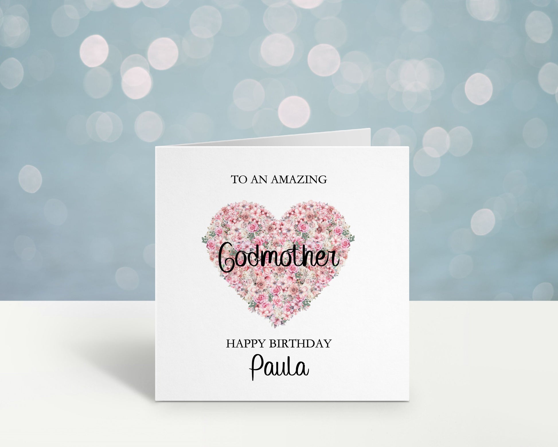 Birthday Card For Great Granddaughter, Personalised Birthday Day Card For Nanna, Mum, Mam, Mom, Mummy, Mammy, Gran, Grandma, Godmother