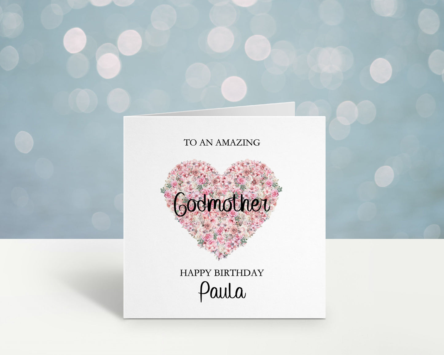 Birthday Card For Mum, Personalised Birthday Day Card For Nanna, Mum, Mam, Mom, Mummy, Mammy, Gran, Grandma, Godmother