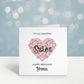 Birthday Card For Niece, Personalised Birthday Day Card For Nanna, Mum, Mam, Mom, Mummy, Mammy, Gran, Grandma, Godmother