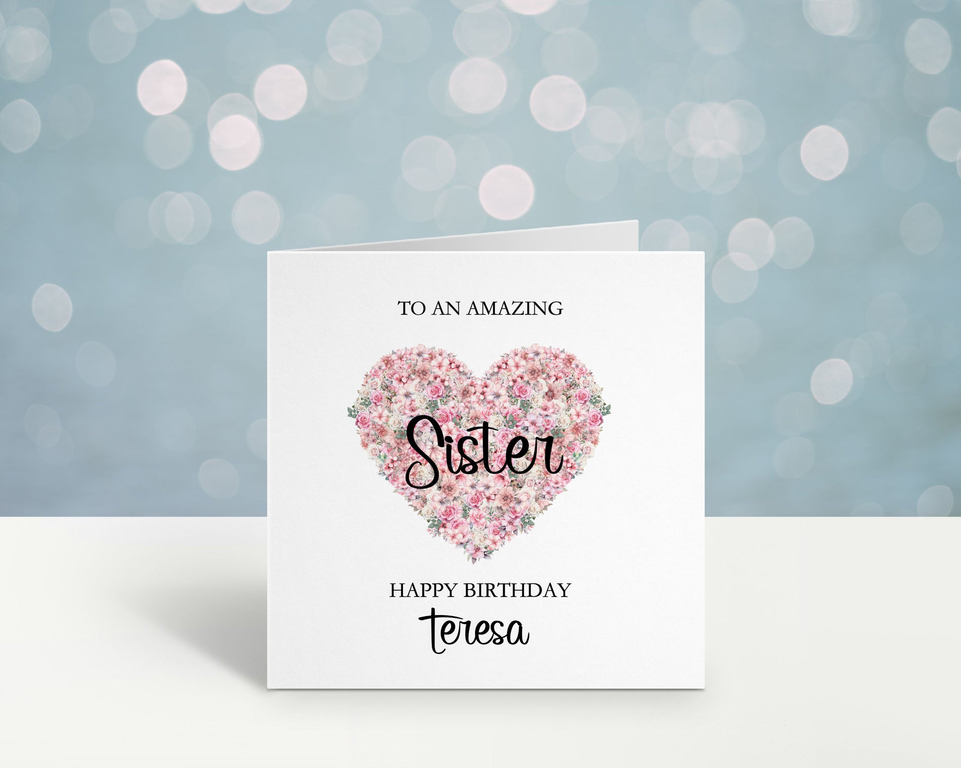 Birthday Card For Niece, Personalised Birthday Day Card For Nanna, Mum, Mam, Mom, Mummy, Mammy, Gran, Grandma, Godmother
