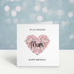 Birthday Card For Mam, Personalised Birthday Day Card For Nanna, Mum, Mam, Mom, Mummy, Mammy, Gran, Grandma, Godmother