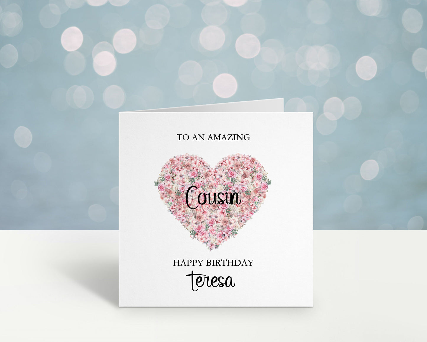 Birthday Card For Friend, Personalised Birthday Day Card For Nanna, Mum, Mam, Mom, Mummy, Mammy, Gran, Grandma, Godmother