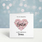 Birthday Card For Bestie, Personalised Birthday Day Card For Nanna, Mum, Mam, Mom, Mummy, Mammy, Gran, Grandma, Godmother
