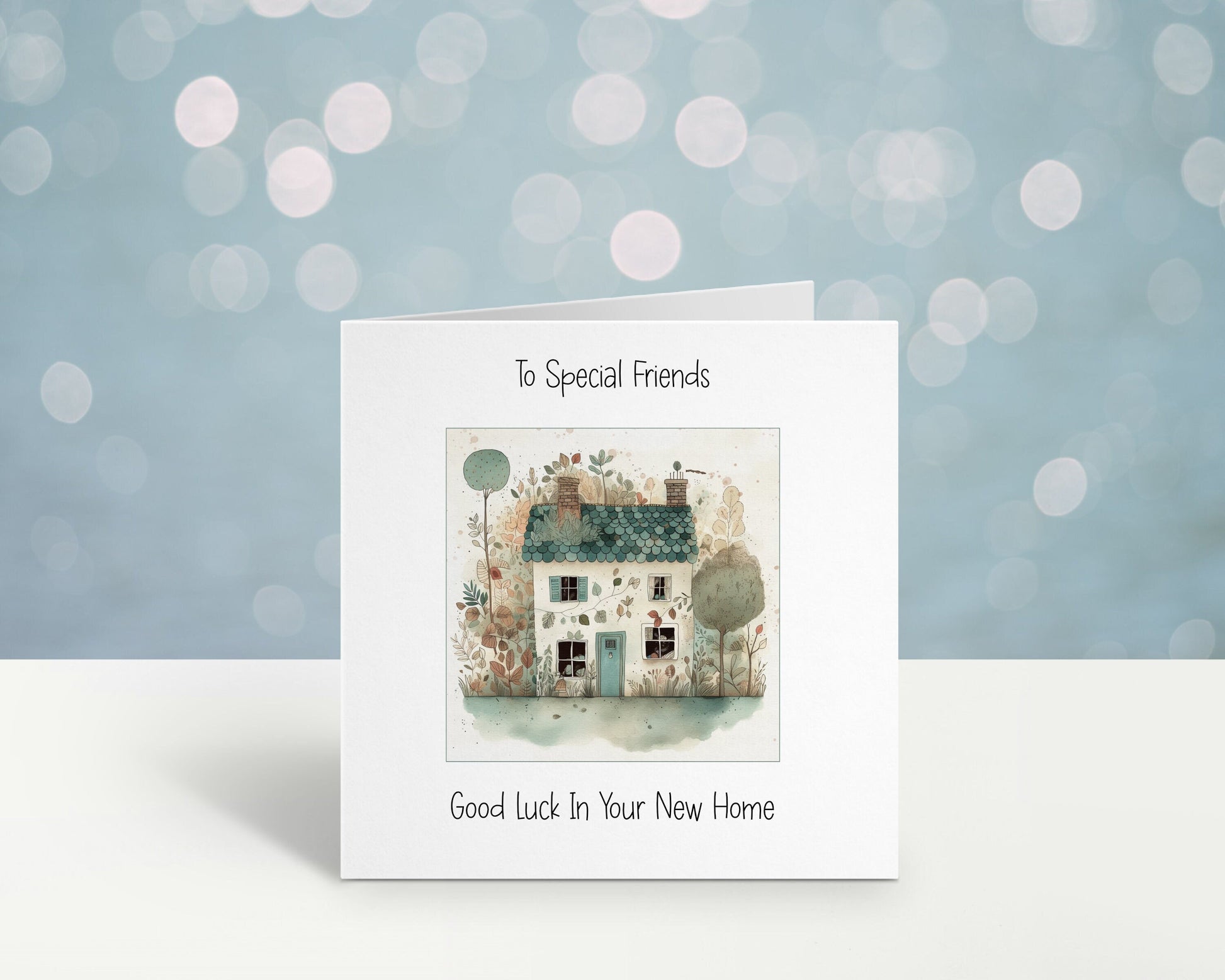New Home Card, New Home Card For Special Friends, Good Luck In Your New Home, Congratulations Card
