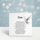 First Mother's Day Without You Card, Memorial Mothers Day Card, Mothers Day In Heaven Card, Dove
