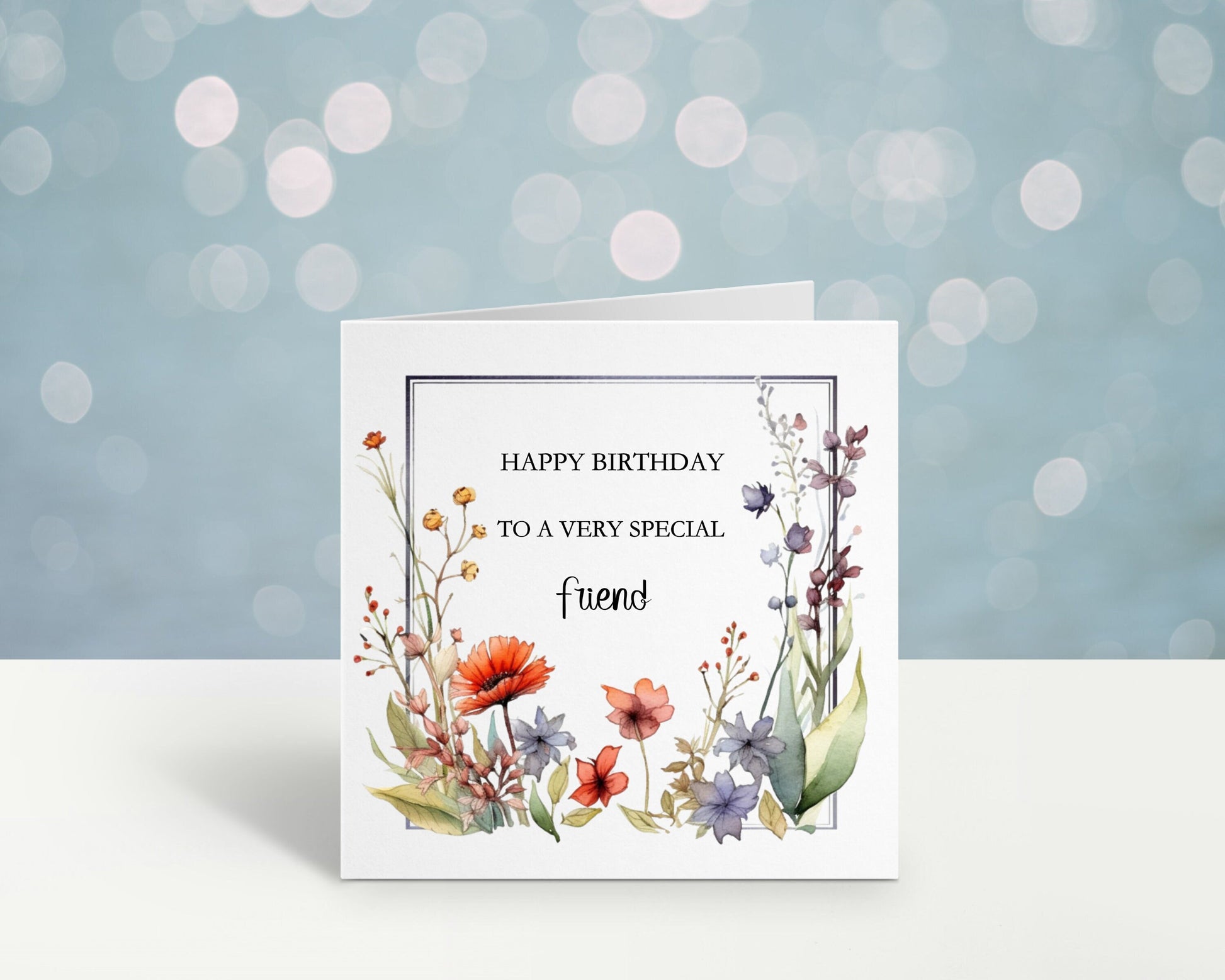 Birthday Card For Friend, Personalised Birthday Day Card For Nanna, Mum, Mam, Mom, Mummy, Mammy, Gran, Grandma, Godmother