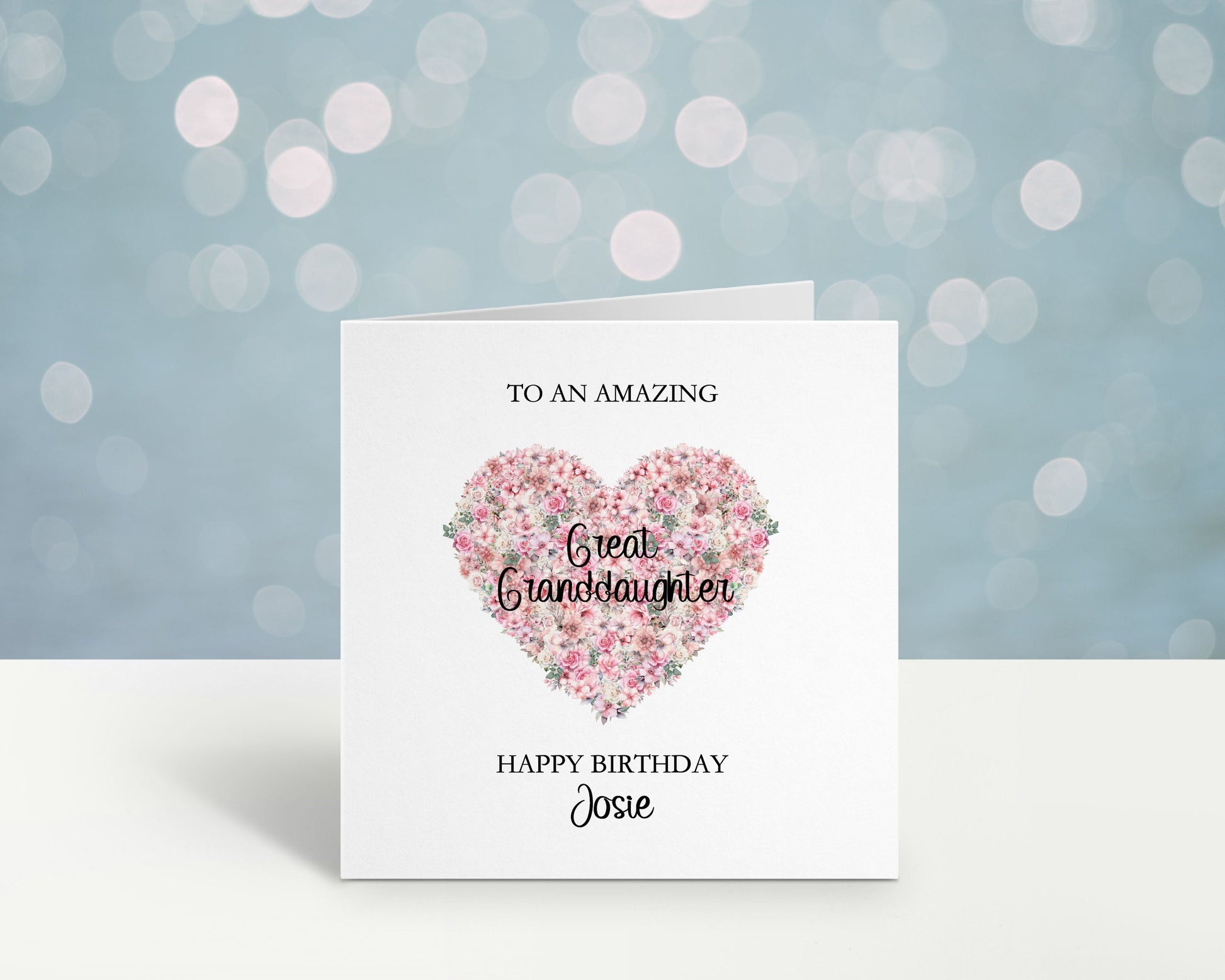 Birthday Card For Mam, Personalised Birthday Day Card For Nanna, Mum, Mam, Mom, Mummy, Mammy, Gran, Grandma, Godmother