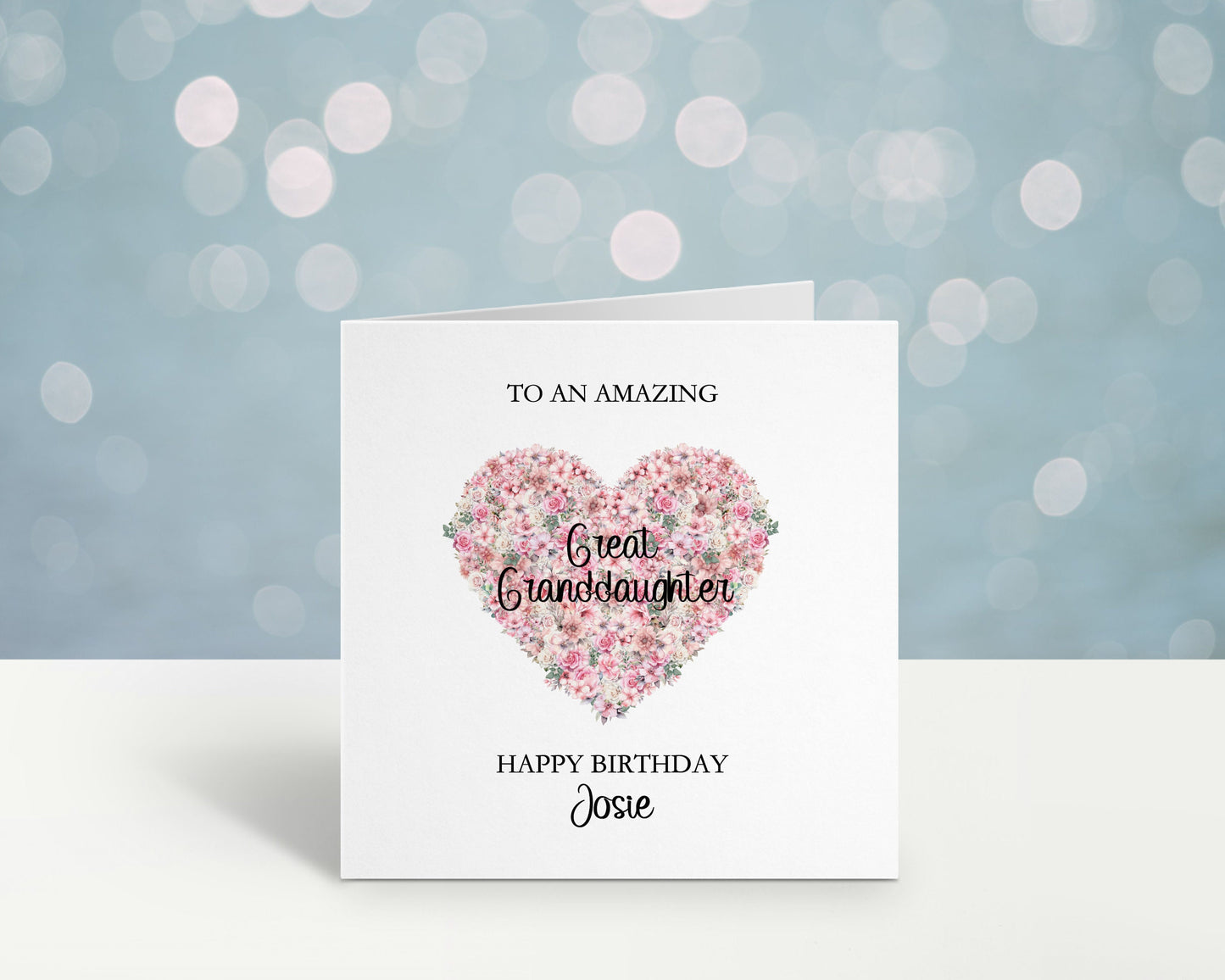 Birthday Card For Mum, Personalised Birthday Day Card For Nanna, Mum, Mam, Mom, Mummy, Mammy, Gran, Grandma, Godmother