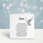 First Mother's Day Without You Card, Memorial Mothers Day Card, Mothers Day In Heaven Card, Dove