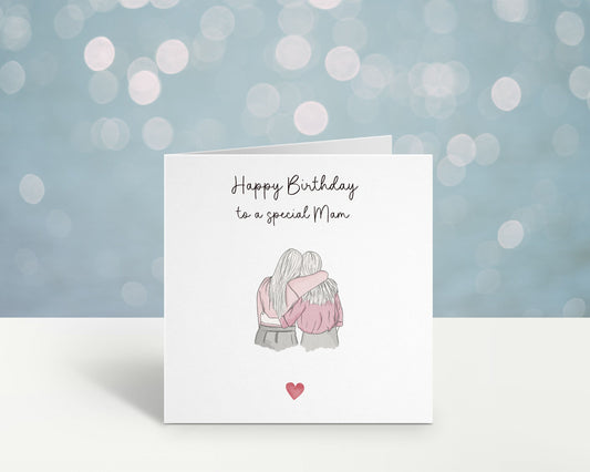 Mam Birthday Card, Birthday Card For Mum, Birthday Card For Auntie, Birthday Card For Cousin