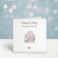 Personalised Friend Birthday Card, Birthday Card For Mum, Birthday Card For Auntie, Birthday Card For Cousin