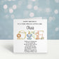 1st Birthday Card, Personalised First Birthday Card For A Special Great Niece, Special Little Girl, 1st Birthday Card Great Granddaughter