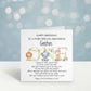 First Birthday Card Girl, Special Little Girl, Personalised 1st Birthday Card Granddaughter, Son, 1st Birthday Poem