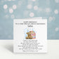 Personalised First Birthday Card For A Special Little Boy, Special Little Girl, 1st Birthday Card Grandson, Son, 1st Birthday Poem