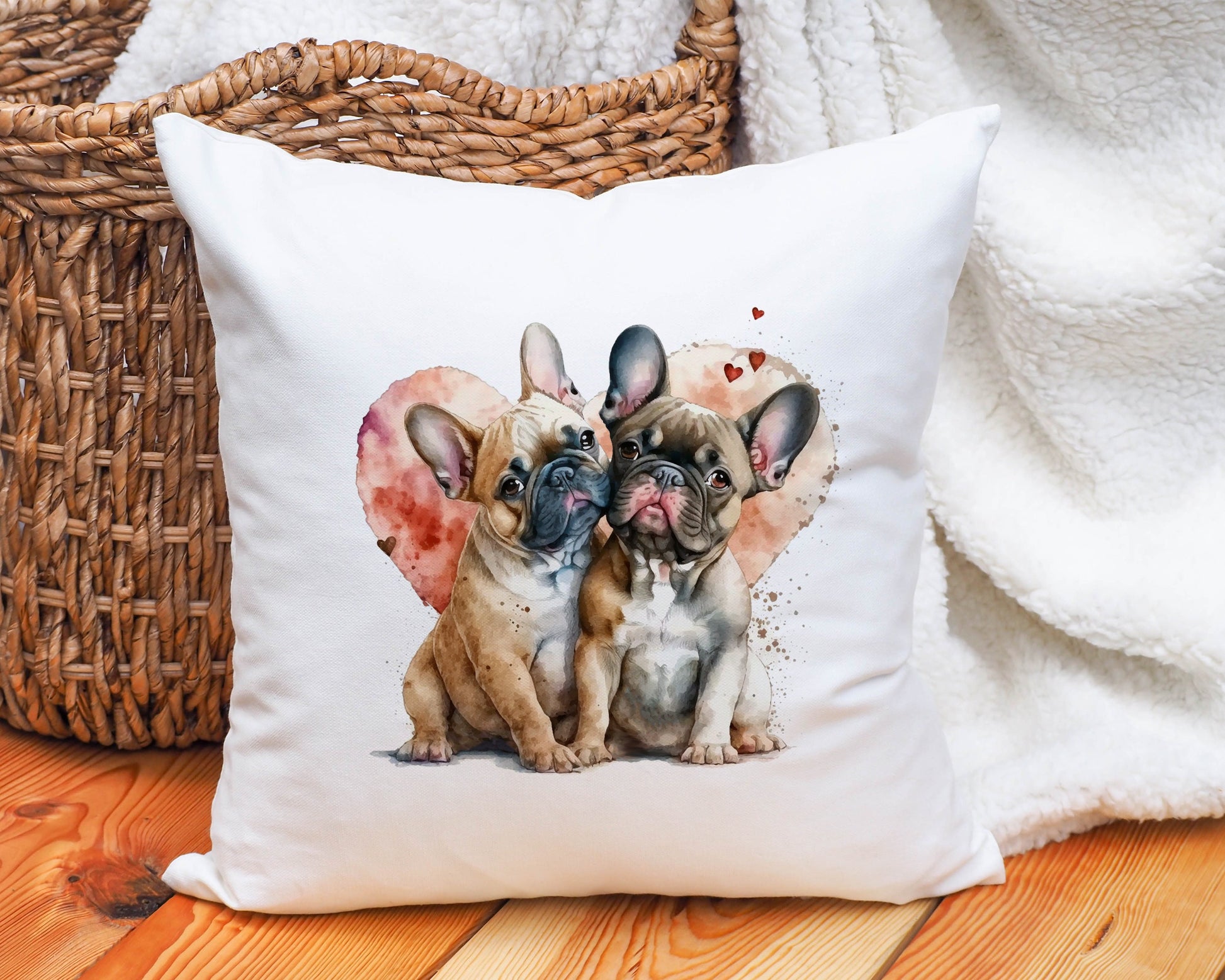 Frenchie Gift, French Bulldog Cushion, Frenchie Pillow Gift