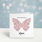 Nanny Birthday Card, Personalised Mum Birthday Card For Her, Butterfly Birthday Card, Card For Nanny, Card For Grandma, Card For Nanna
