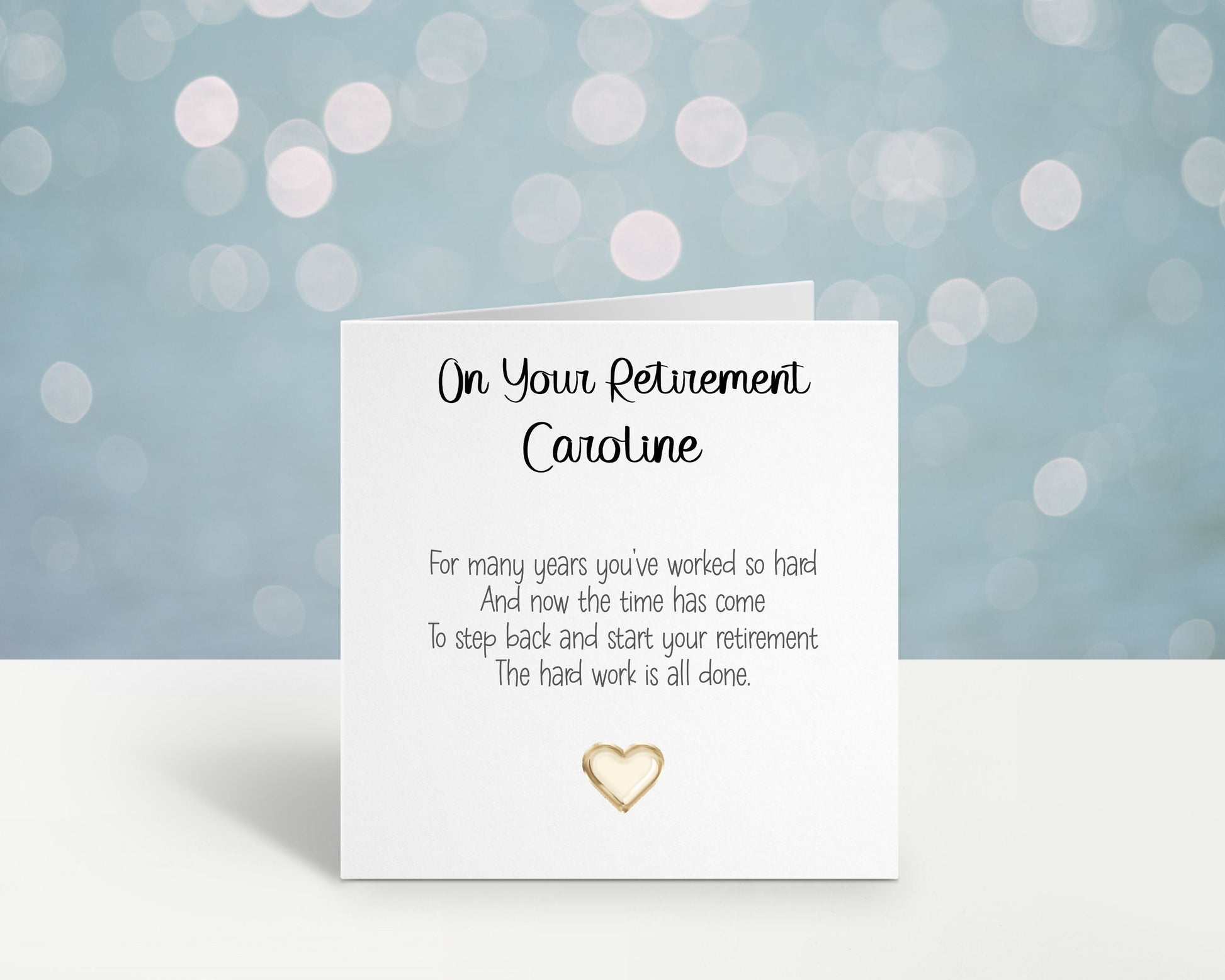 Retirement Card, Personalised Retirement Card For Him, Personalised Retirement Card For Her, Male Retirement Card, Female Retirement Card