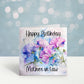 Granny Birthday Card, Personalised Mum Birthday Card For Her, Sweetpea Birthday Card, Card For Nanny, Card For Grandma, Card For Nanna