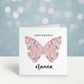 Nanna Birthday Card, Personalised Mum Birthday Card For Her, Butterfly Birthday Card, Card For Nanny, Card For Grandma, Card For Nanna