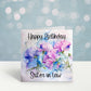 Sister Birthday Card, Personalised Mum Birthday Card For Her, Sweetpea Birthday Card, Card For Nanny, Card For Grandma, Card For Nan