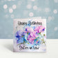 Mum Birthday Card, Personalised Mum Birthday Card For Her, Sweetpea Birthday Card, Card For Nanny, Card For Grandma, Card For Nan