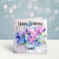 Nan Birthday Card, Personalised Mum Birthday Card For Her, Sweetpea Birthday Card, Card For Nanny, Card For Grandma, Card For Nan