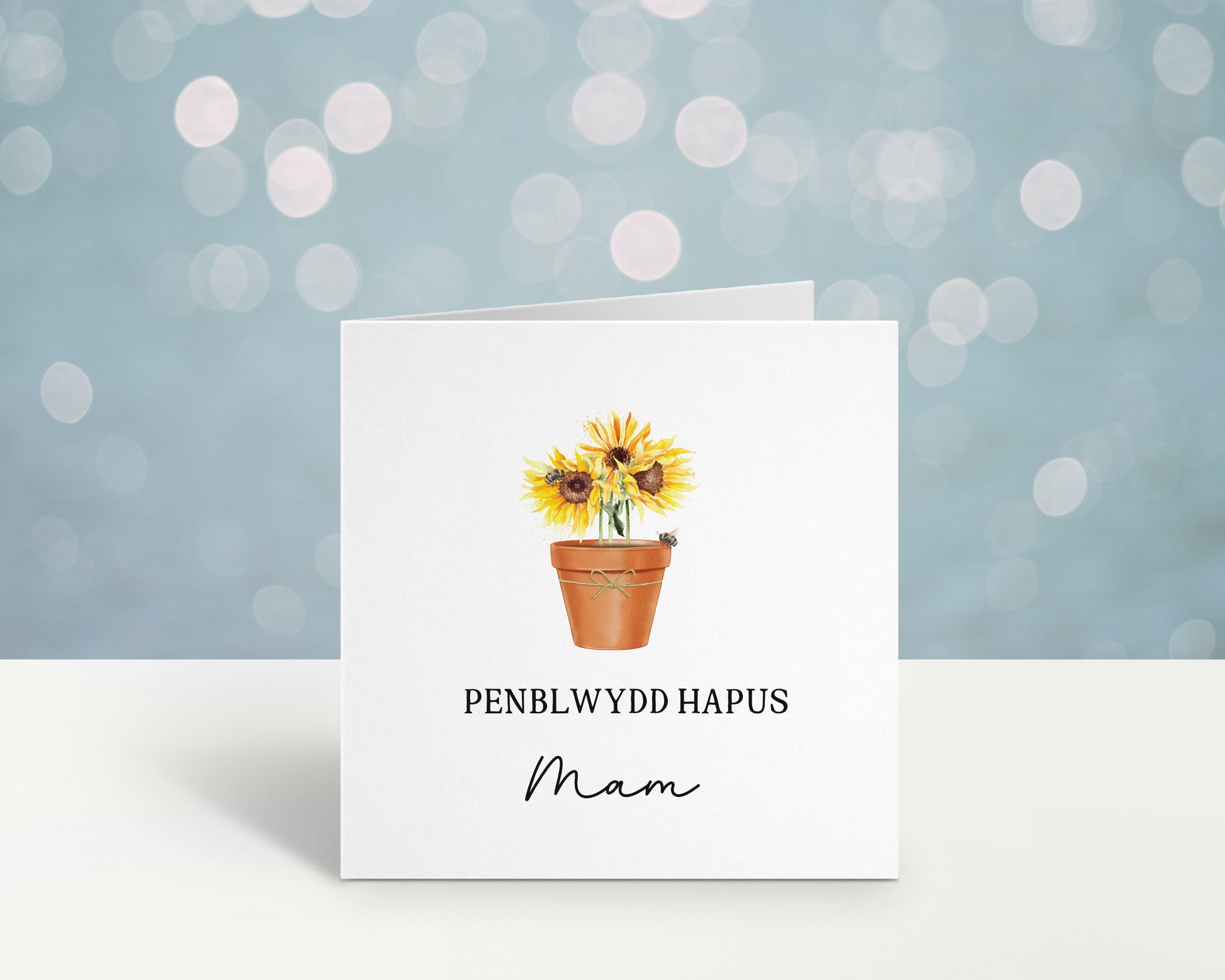 Welsh Birthday Card Nain, Welsh Birthday Card For Her, Welsh Birthday Card For Him, Mam, Mamgu, Nain. Tadcu, Dad