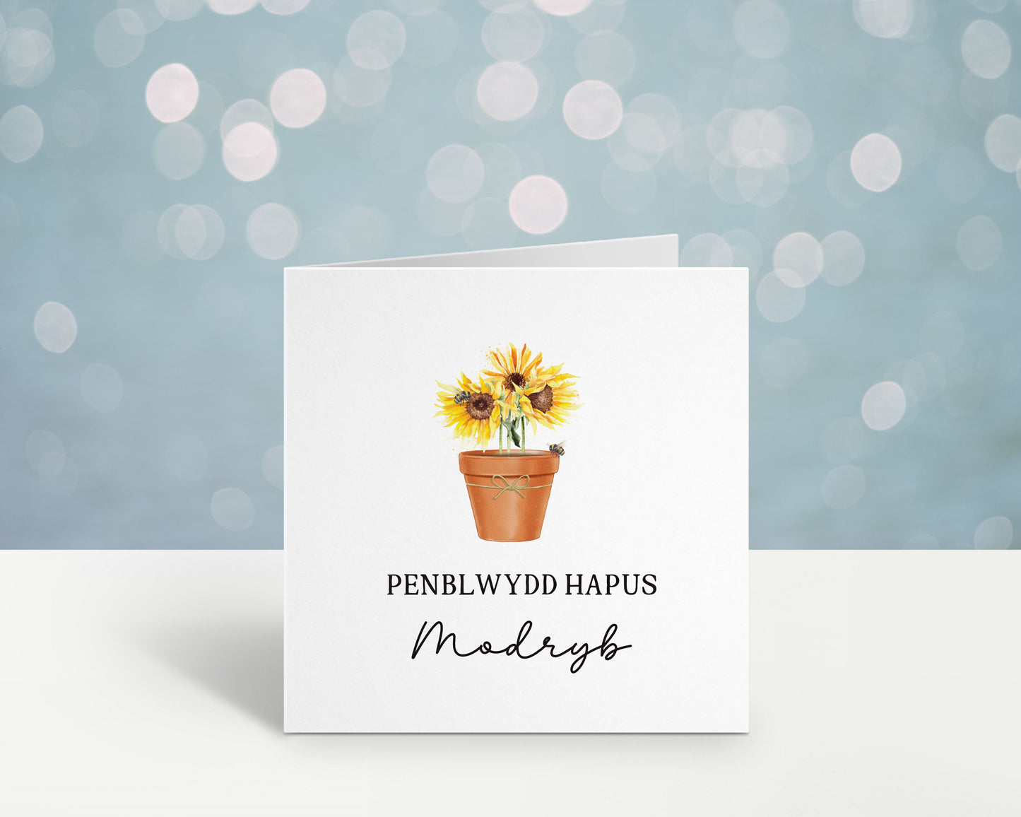 Welsh Birthday Card Nain, Welsh Birthday Card For Her, Welsh Birthday Card For Him, Mam, Mamgu, Nain. Tadcu, Dad